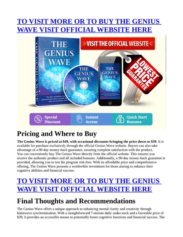 The Genius Wave Reviews SCAM? Clinically Researched or Risky? - Page 6