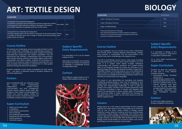 Sixth Form Subject Pages - Page 4