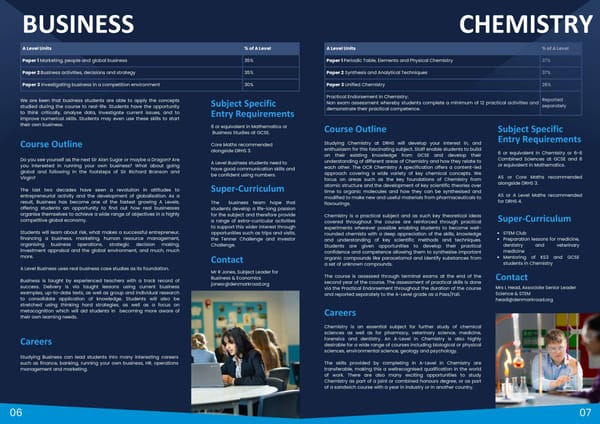 Sixth Form Subject Pages - Page 5