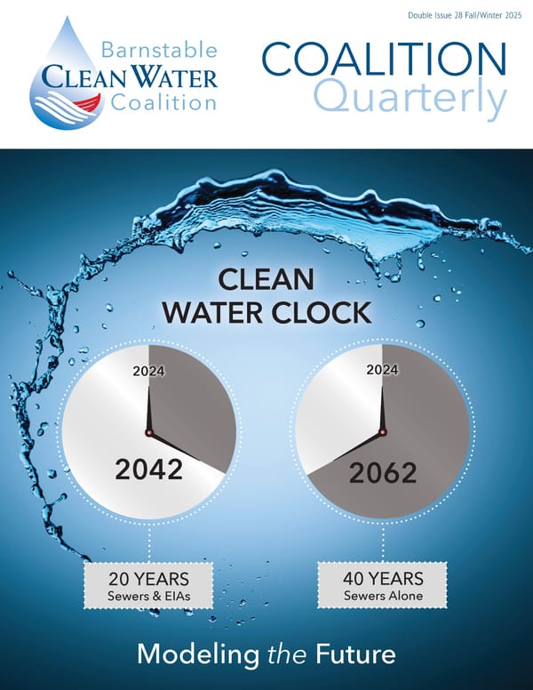 Barnstable Clean Water Coalition Quarterly: Fall/Winter 2025 - Page 1