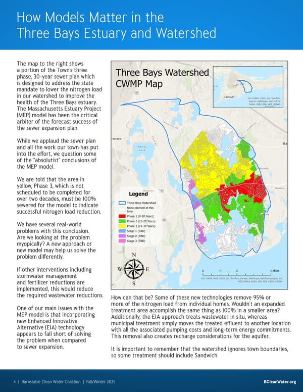 Barnstable Clean Water Coalition Quarterly: Fall/Winter 2025 - Page 4