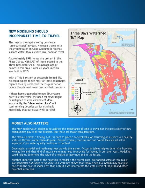 Barnstable Clean Water Coalition Quarterly: Fall/Winter 2025 - Page 5