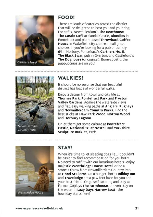 Wakefield Visitor Guide 2025 - Page 21